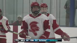 Minneapolis vs Benilde St Margarets Girls Hockey Jan 16 2024 [upl. by Aurel]