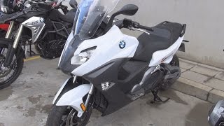 BMW Motorrad C 650 Sport 2016 Exterior and Interior in 3D [upl. by Butterfield]