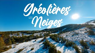 Gréolières les Neiges  Session FPV  Décembre 2021 [upl. by Aihsercal]