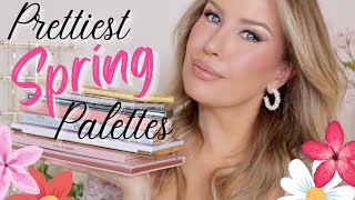 TOP 10 EYESHADOW PALETTES FOR SPRING 2022🌸 Risa Does Makeup [upl. by Kiraa66]