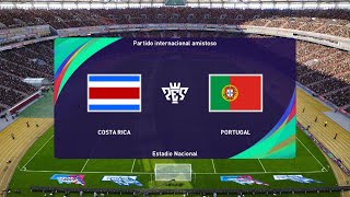 Modo carrera jugador liga Promerica Costa Rica Vs Portugal [upl. by Liamaj914]