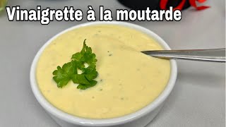 VINAIGRETTE À LA MOUTARDE II SAUCE PIUR SALADE [upl. by Noside]