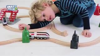 BRIO World  33873 Smart Tech Engine with Action Tunnels Set [upl. by Macmillan]