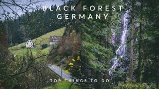 10 Awesome things to do in the Black Forest in Germany 🇩🇪 [upl. by Aihsele]