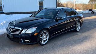 Mercedes Benz E550 First Drive Amazing Performance on a Low Budget [upl. by Prestige493]