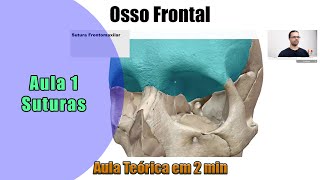 Osso Frontal  Aula Teórica  Suturas  Parte 1 [upl. by Atteniuq]