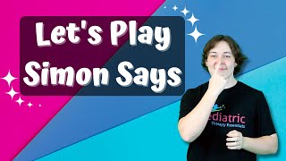 Lets Play Simon Says  Follow Along Game for Kids [upl. by Lydell325]