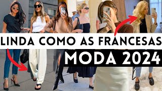 🔴COMO FICAR LINDA E NA MODA 2024 COMO AS FRANCESAS [upl. by Enymzaj]