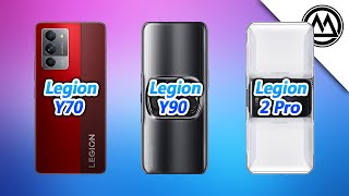 Lenovo Legion Y70 vs Lenovo Legion Y90 vs Lenovo Legion 2 Pro [upl. by Johppah]