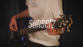 sunsetz  cigarettes after sex  bass cover [upl. by Lust]