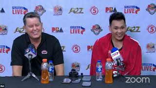 PBA Post Game Interview Ginebra come from behind Christmas day W 8678 vs TNT [upl. by Iinden265]