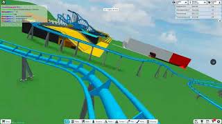 Arctic Rescue on ride POV theme park tycoon2 SeaWorld San Diego VIP preview [upl. by Akisej]