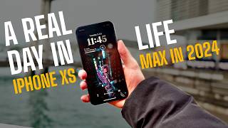 Using the iPhone XS Max in 2024  A Real Day in Life [upl. by Elay]