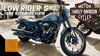 2022 HarleyDavidson Low Rider S 117 Test Ride amp Review  Iron Steed HD [upl. by Odessa]