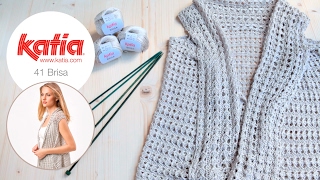 Knitting Tip Vest Brisa  Chic 93 Mod 41 [upl. by Nirtiak]