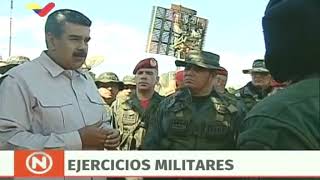 Presidente Nicolás Maduro en ejercicios militares en Fuerte Guaicaipuro 12 [upl. by Nallac256]