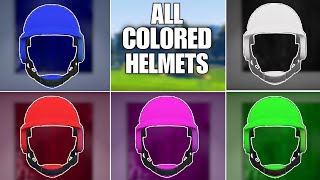 UPDATE HOW TO GET EVERY COLORED BULLETPROOF HELMET IN GTA 5 ONLINE AFTER PATCH 168 [upl. by Merle]