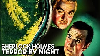 Sherlock Holmes  Terror by Night  Basil Rathbone  Film Noir  Classic Thriller [upl. by Sakmar]