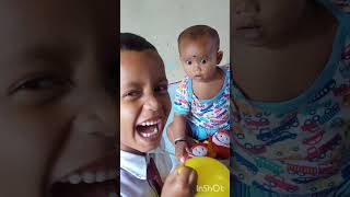 Behna meri  cutebaby trending shortsvideo [upl. by Nanek899]