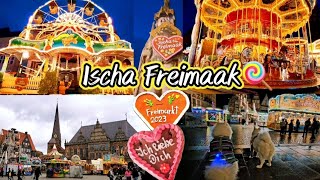 47 Ischa Freimarkt am Bremer Marktplatz  Travel [upl. by Ardella]