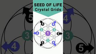 How To Use The Seed Of Life Crystal Grid sacredgeometry [upl. by Pelligrini]