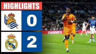 🔴 Resumen  Real Sociedad vs Real Madrid 0  2  HIGHLIGHTS  LaLiga 202425 [upl. by Drummond283]