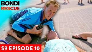 Woman Mysteriously Faints at Lifeguard Tower  Bondi Rescue Season 9 Episode 10 FULL EPISODE [upl. by Aicire]