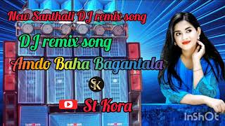 amdo Baha BagantalaSantali DJ remix songSt KoraTraditional song Santali [upl. by Ja974]