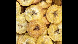 Plantain Chips Recipe  Easy Healthy Snack Idea [upl. by Lamraj72]