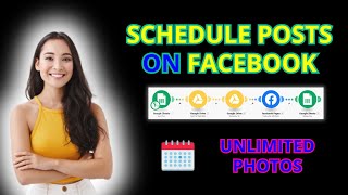 How to Schedule Unlimited Posts on Facebook Using Make com [upl. by Iormina]