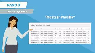 Approving and Denying eTimesheets Spanish [upl. by Dow]