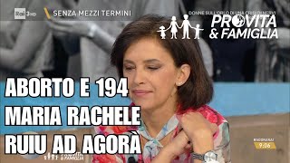 Aborto e 194 La nostra portavoce ospite ad Agorà su Rai 3 [upl. by Aidnic]