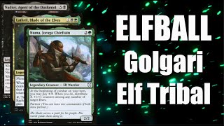 Lets Build a Tribal Deck MultiCommander Golgari Elves Commander Deck [upl. by Nosirb32]