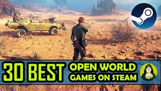 30 BEST OPEN WORLD GAMES on Steam 2024 Steam sale prices included [upl. by Aelahs]