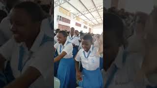 WANAFUNZI WA CANOSSA HIGH SCHOOL WAKIPELEKA NENO LA MUNGU [upl. by Ahsieuqal]