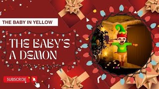 Scary Baby In Yellow Christmas Scape Part 1 [upl. by Alyahs]