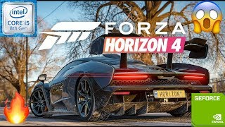 FORZA HORIZON 4 2018😱😍 On Nvidia MX150 in BEST SETTINGS  Acer Aspire 5  Budget Gaming Laptop [upl. by Mello]