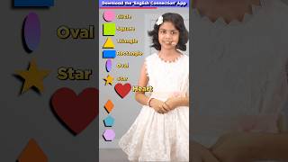 10 Types of Shapes in English 🔶  Kids English Practice  Adi Keshari Connection shorts [upl. by Adao]