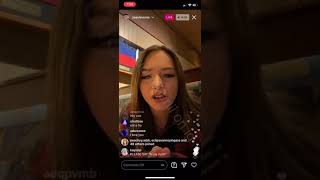 zoe laverne talks about cody orlove amp conner joyce on her instagram live stream  011221 [upl. by Enialedam]