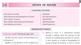 Class 9th Science Chapter 12 Sound Navneet Digest Solutions MH BOARD [upl. by Ecirtaeb]