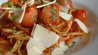 Linguine pasta recipe with tomato [upl. by Narat]