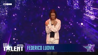 Federico Ludvik de 16 años  Bailarín  Audiciones  Got Talent Argentina 2023 [upl. by Alludba]