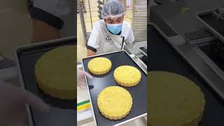 How Do Mooncake Factory Workers Make Delicious Mooncakesmooncake chinafood food [upl. by Smitty]