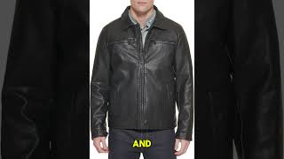 Dockers Mens James Faux Leather Jacket Regular Big amp Tall Sizes [upl. by Junji]