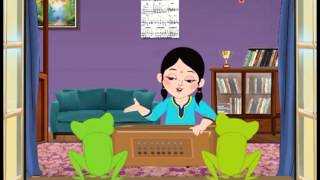 Antara Chowdhury  Salil Chowdhury  O Sona Byang  Animation Video [upl. by Nazus]