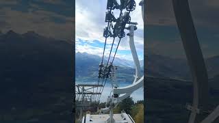 17GUB Beatenberg  Niederhorn 😍😍 Einzige fix geklemmte Dreiseilumlaufbahn der Schweiz Streiff [upl. by Elrebmik]