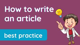 Important tips for perfect ✅ articles  best practice [upl. by Anileva]