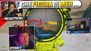 Lo STREAMER che UMILIA TUTTI con lo SNIPER ed AYDAN lo ACCUSA di CHEATING REACTION WARZONE 3 ITA [upl. by Galitea867]