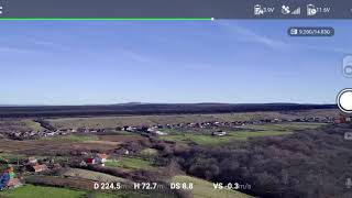 SJRC F11 4K Pro range test 637 meters [upl. by Einahpad]