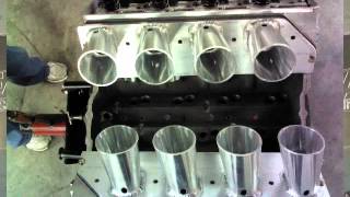 Eagle Racing engines Sheet Metal Intake Fabracationwmv [upl. by Airual704]